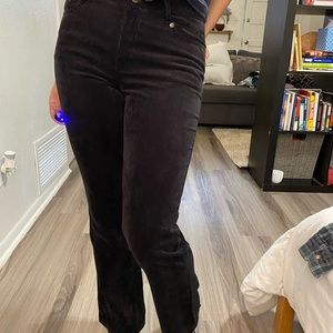 Black Corduroy Pants